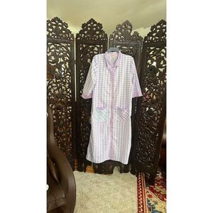 Vintage Toti Fashion Sleepwear House Coat Long Duster robe